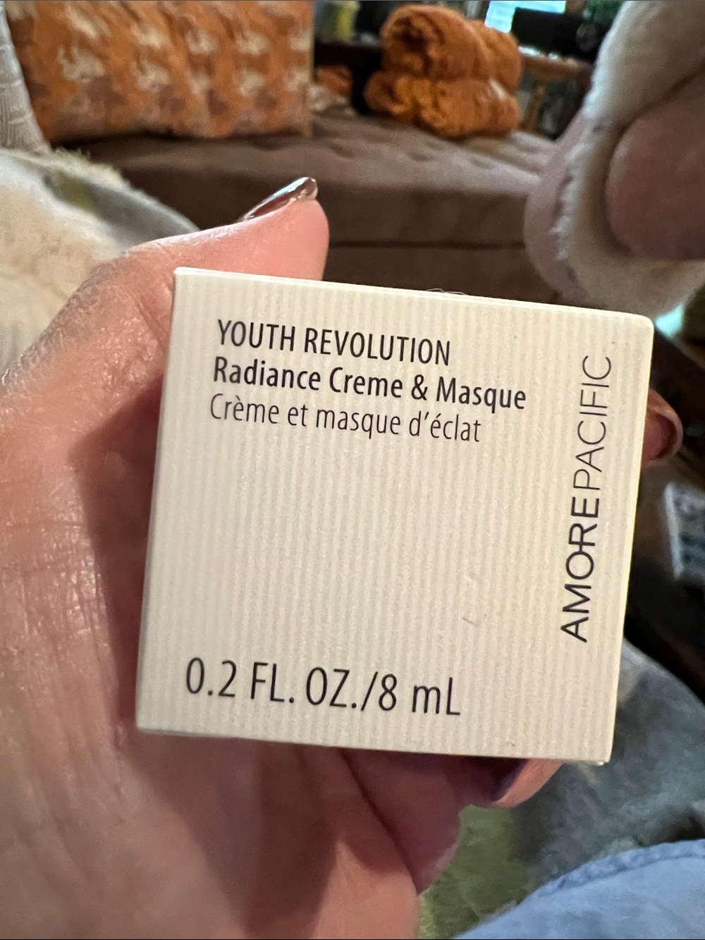 AmorePacific radiance cream and masque  Excellent product travel size 0.2 ounces
